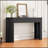 Entryway Table with Fluted Design-1872155113