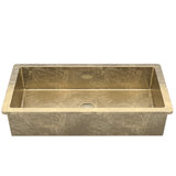 Vetro Freddo 24'' L Bathroom Sink