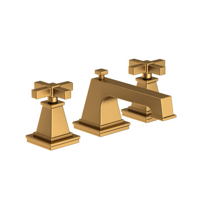 Malvina Widespread Bathroom Faucet with Drain Assembly