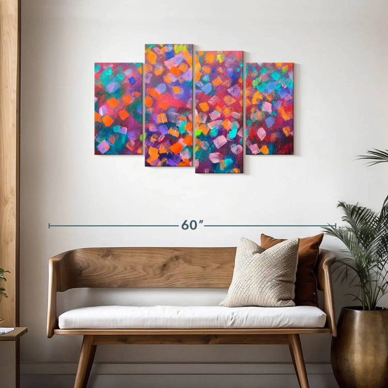 Avery coloré, H 27 po x l 43 po