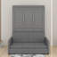 Queen Size Murphy Bed With Cushion-2045932399