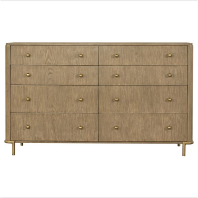 Commode rectangulaire à 8 tiroirs Stevie