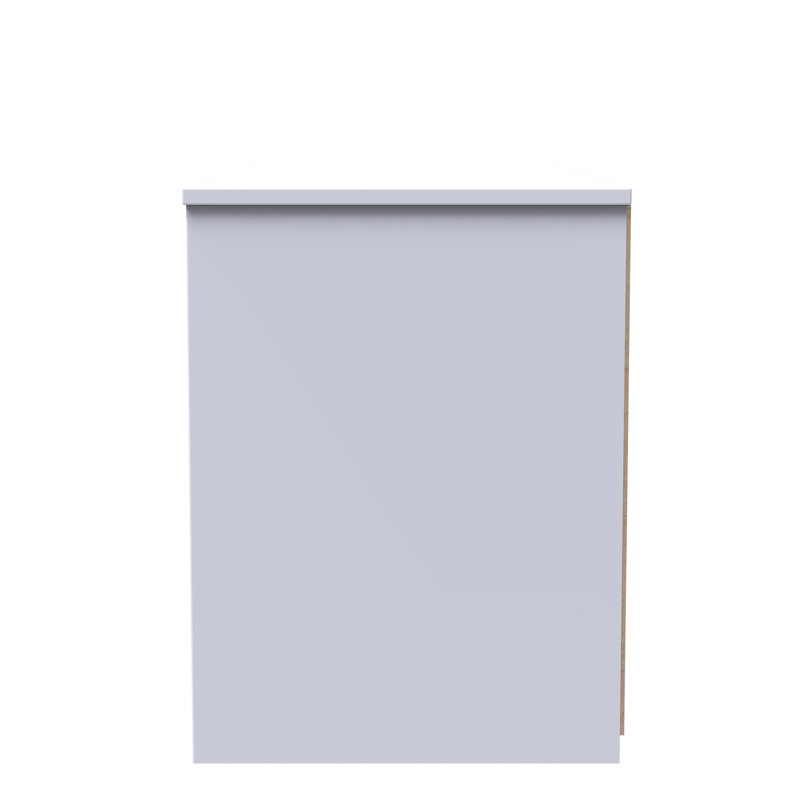 Besmir 4 Drawer Bed Box (Ready Assembled), White Matt