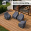 Housses de chaise de patio pivotantes Ambrin