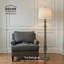  Lampe sur pied traditionnelle Benjamin, gris-2027595429-2027595431