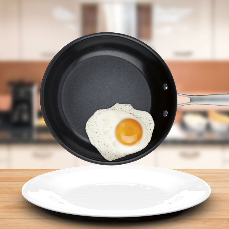 GreenGourmet Hard Anodized Induction-Ready Skillet, 10" W