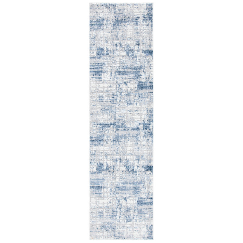 Zyaire 700 Performance Abstract Rug, Runner 2'2" x 6'