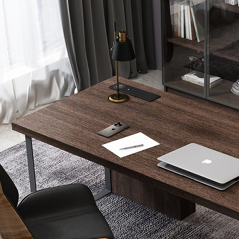 Bureau élégant et élégant, H 29,92 po x l 86,61 po x P 31,49 po