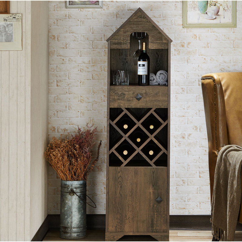Brungardt 16.69'' Bar Cabinet