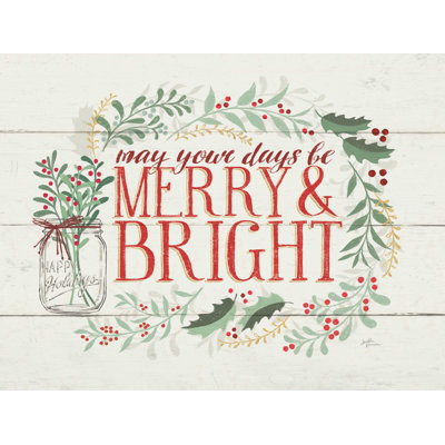 Seasons Greetings I by Janelle Penner - Print on Canvas