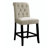 Karekin Dining Table with 4 Side Chairs and Bench in Grey