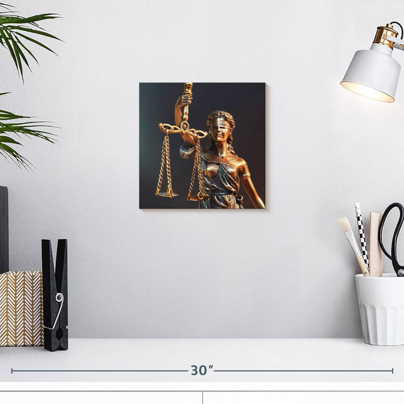 Alcaraz Lady Justice Statue, 10" H x 10" W