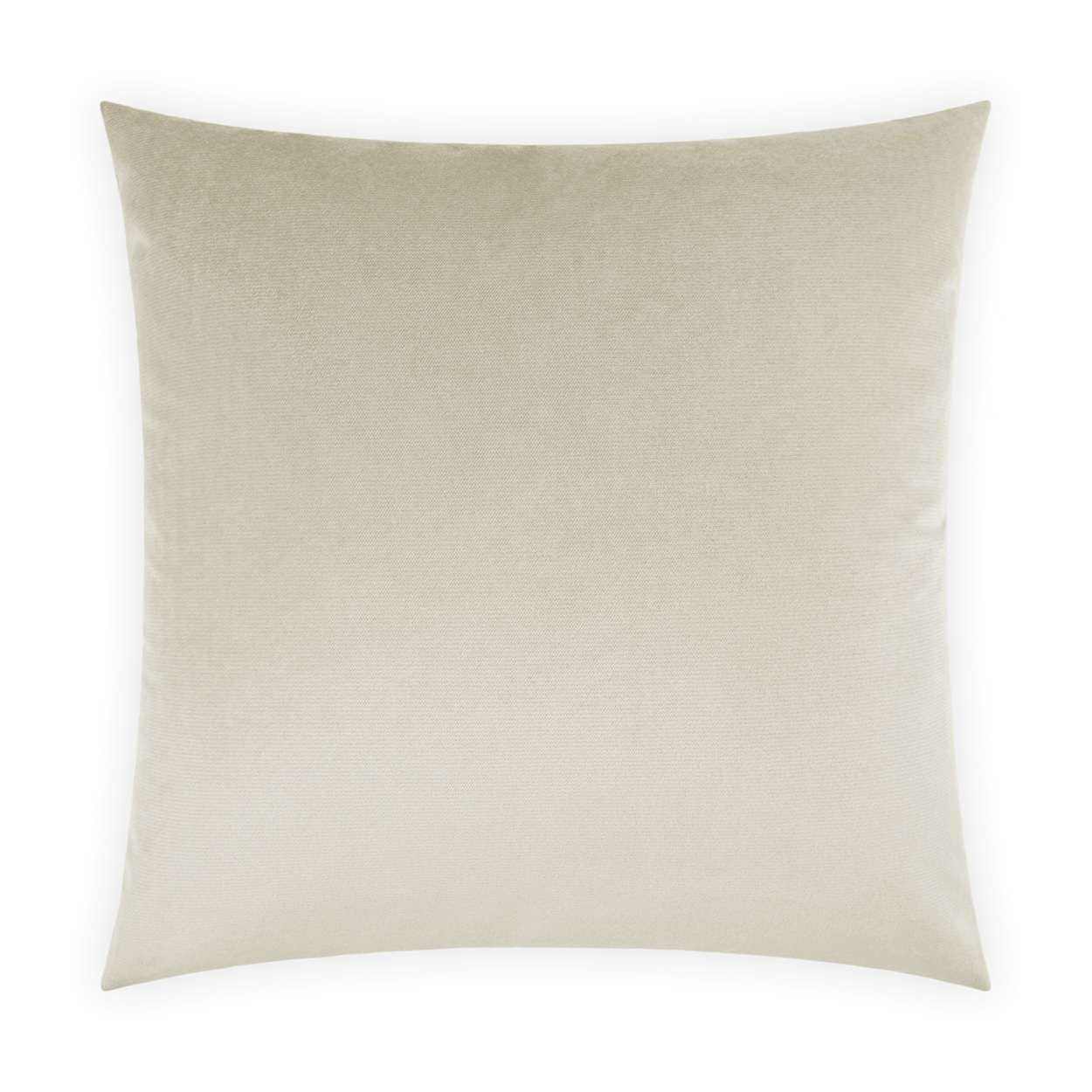 Belvedere Throw Pillow, Square 22", Ivory