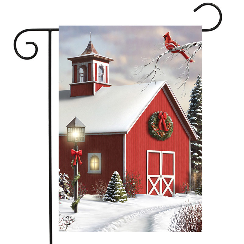 As As Winter Calls Garden Flag