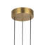 Luminaire suspendu géométrique à motif grappe à 3 lumières Motif-71261517