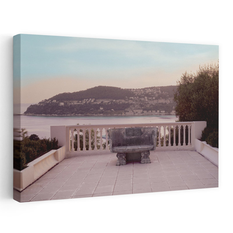 Banc de jardin # 29 - Bancs de photographie, Europe, France, H 16 po x l 24 po