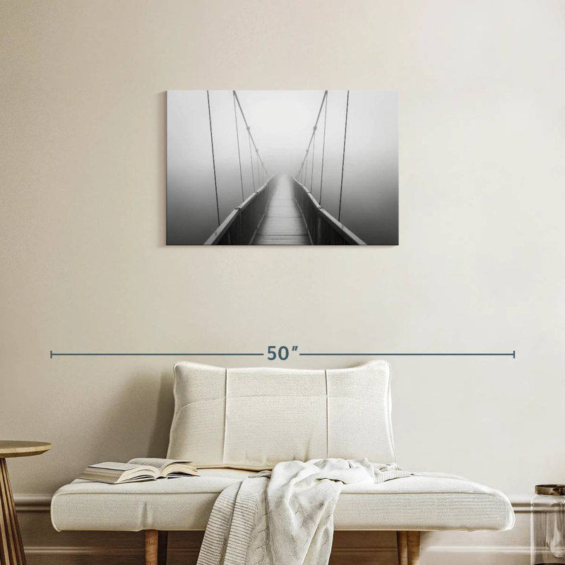 Lilie Bridge To Melancholy, 20" H x 30" W