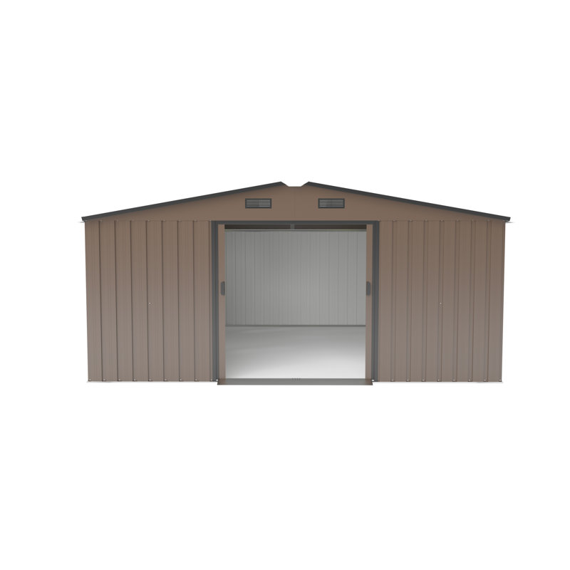Durable Colour Steel Shed With Dual Skylights, Perfect For Modern Living, Ideal For Home And Commercial Spaces