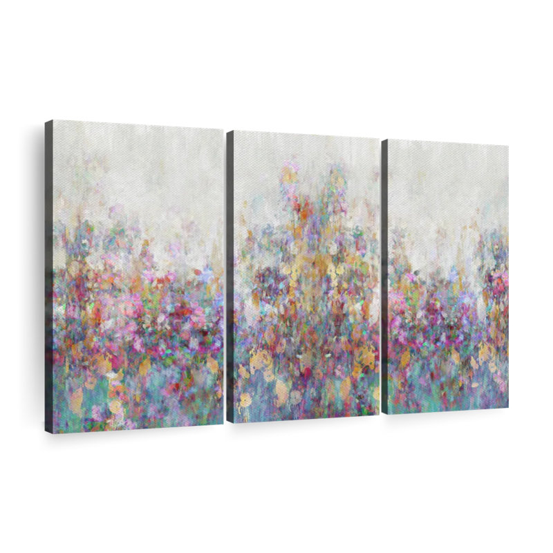 " Overcast Morning Bloom ", 36" H x 57" W