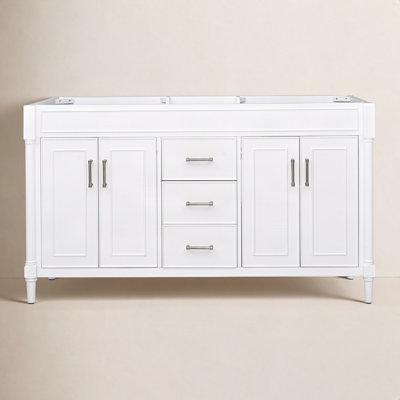 Base de meuble-lavabo double 60 po Addison seulement