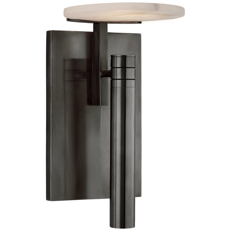 Kelly Wearstler Melange Floating Disc Sconce, Bronze
