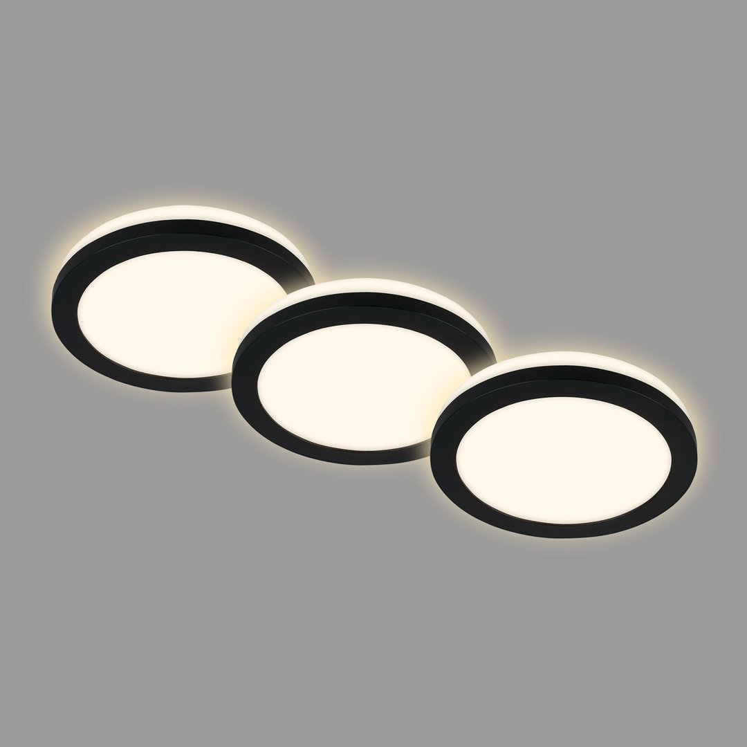 9 cm LED Einbauleuchten-Set Jerquian