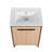 24 Inch Bathroom Vanity Base with basin, Storage Cabinet with Doors, Engineered Wood-444445031