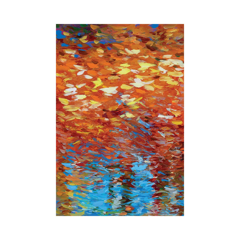 Autumn Reflection by Leon Devenice - Wrapped Canvas Gallery-Wrapped Canvas Giclée, 30.48cm H x 20.32cm W x 1.91cm D