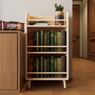Bibliothèque à 3 niveaux Albert avec cadre en bois de pin