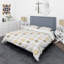 Ensemble de housse de couette de style mid-century rétro floral viii-40702158
