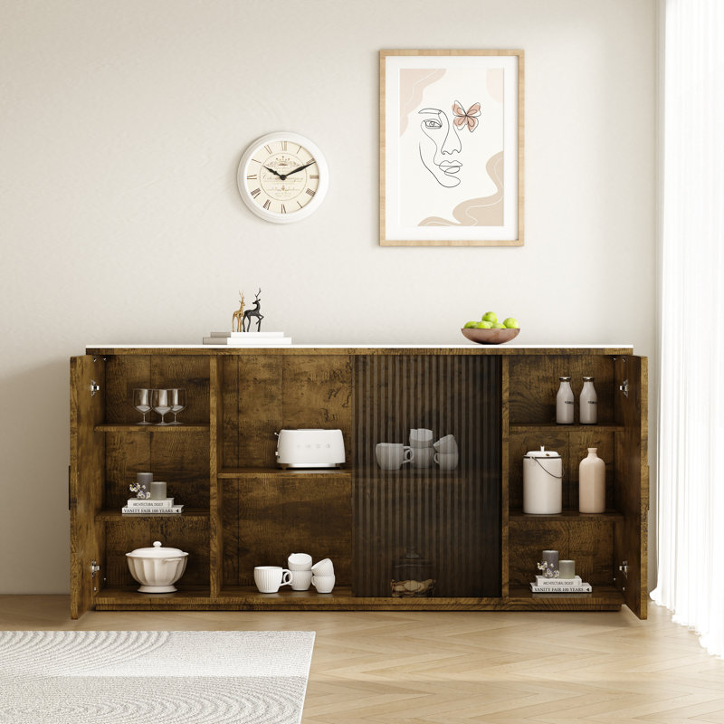 Nouvelle armoire en bois massif New Caractéristic