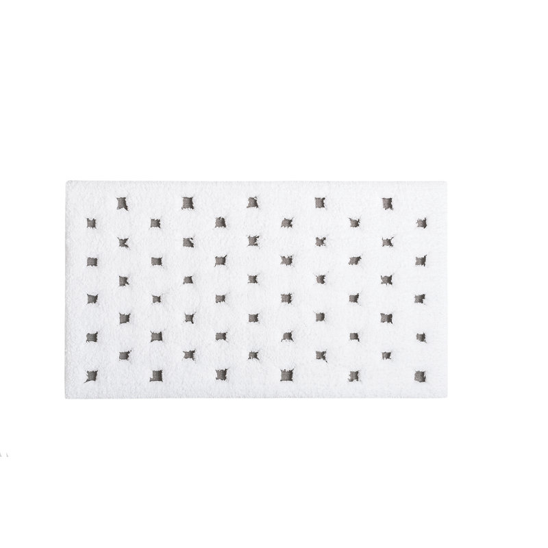 Capri Geometric Bath Rug, 24" W x 39" L