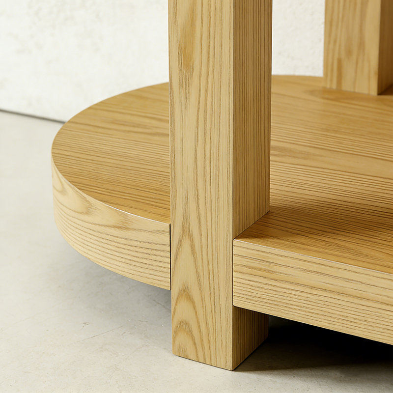 Retro Minimalist Practical Console Table, 29.92" H x 55.12" W x 15.75" D