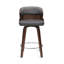 Tabouret de comptoir pivotant 26 po Bresha-94298559