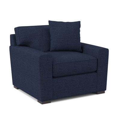 Fauteuil en polyester l 42 po Zinah