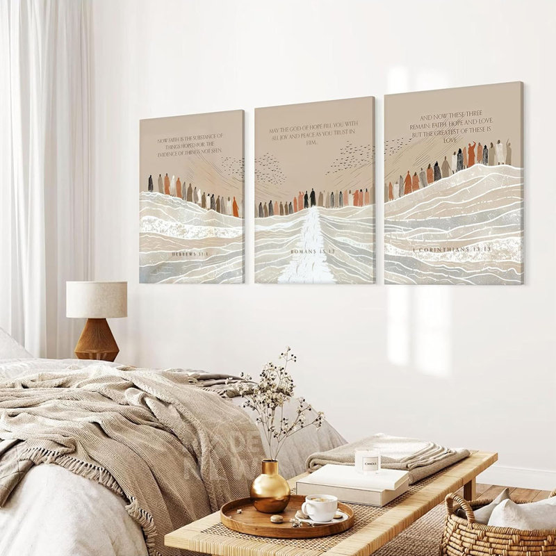 3 Piece Wrapped Canvas Print