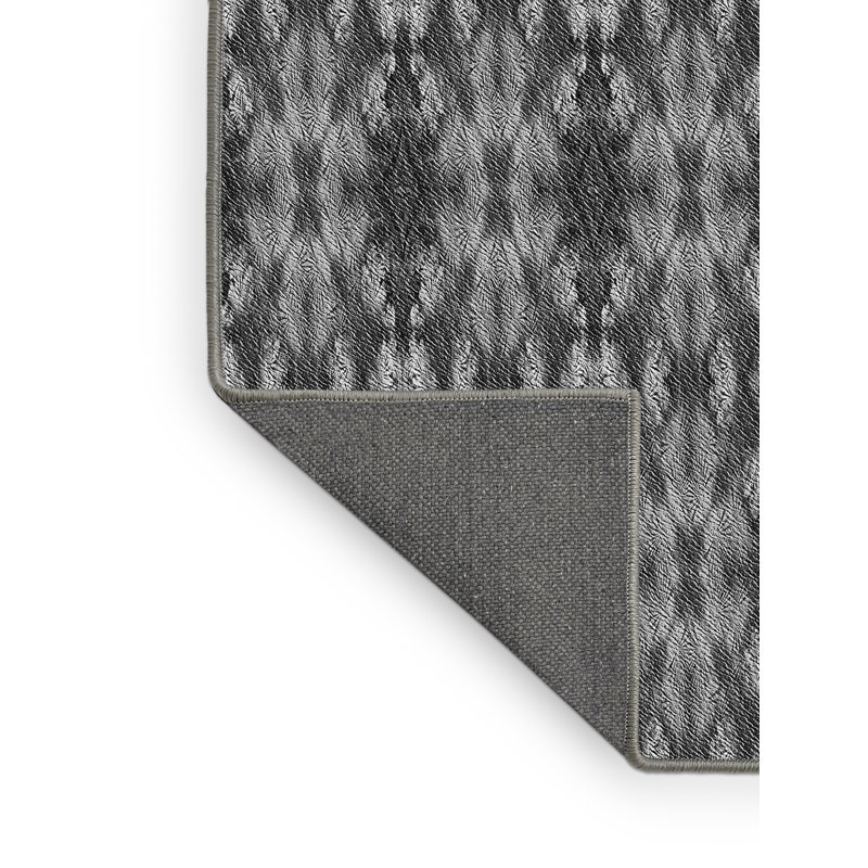 Performance Wool Ikat Indoor Rug, Rectangle 5' x 7'