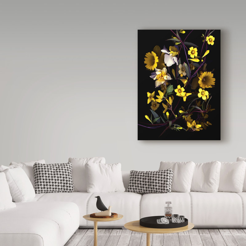 Dosta «Yellow», impression sur toile tendue, H 24 po x l 18 po x P 2 po