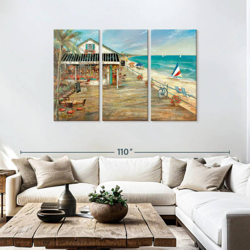 Gillard Boardwalk Cafe, 48" H x 74" W