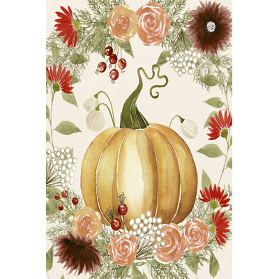 Red Autumn I by Grace Popp - Wrapped Canvas Painting