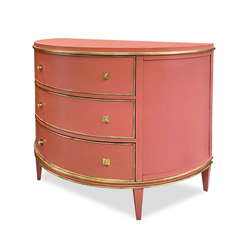 Orion Accent Chest, Coral