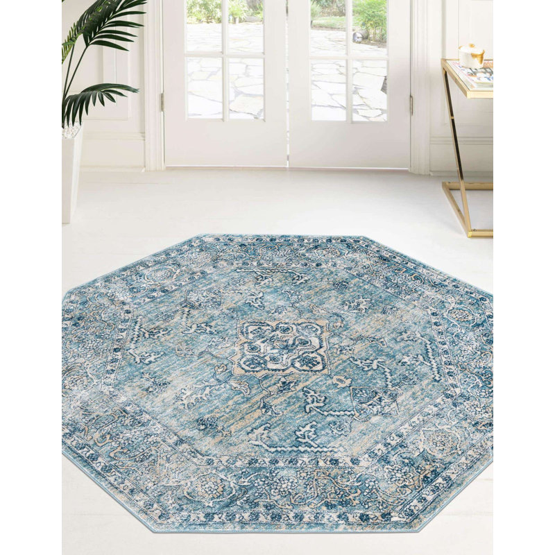 Alabama Oriental Indoor Rug, Octagon 7' x 7'