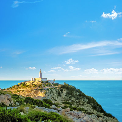 Phare au cap de Formentor, Majorque - Photographie sur toile tendue