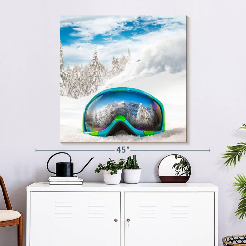 Masques de ski Sirci sur neige, H 33 po x l 33 po