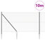 Vidaxl Hexagon Fence Grey Steel-114621891