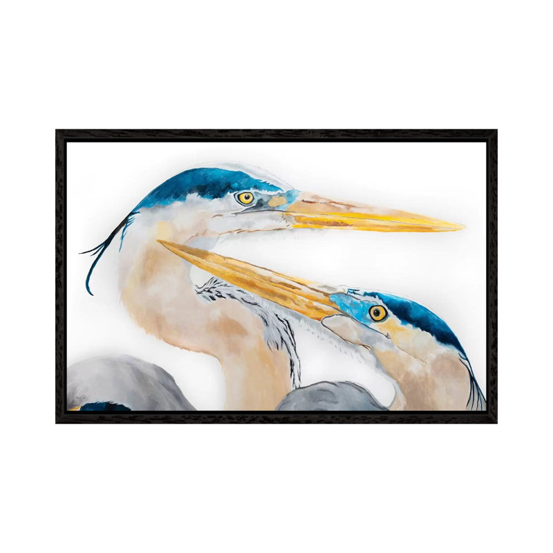 The Dance by Diane Fifer - Painting on Canvas, 101.6 cm H x 66.04 cm W, Black Framed