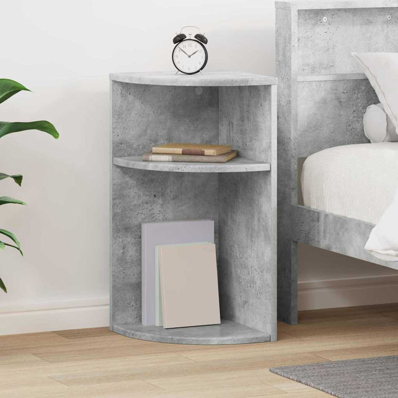 End Table, Concrete Grey