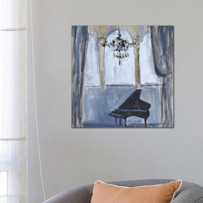 Formal Piano by Allayn Stevens - Painting on Canvas