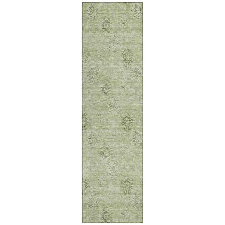 Leis Floral Indoor Rug