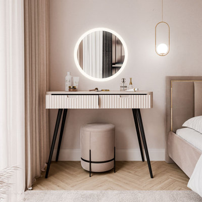Novi Dressing Table with Mirror